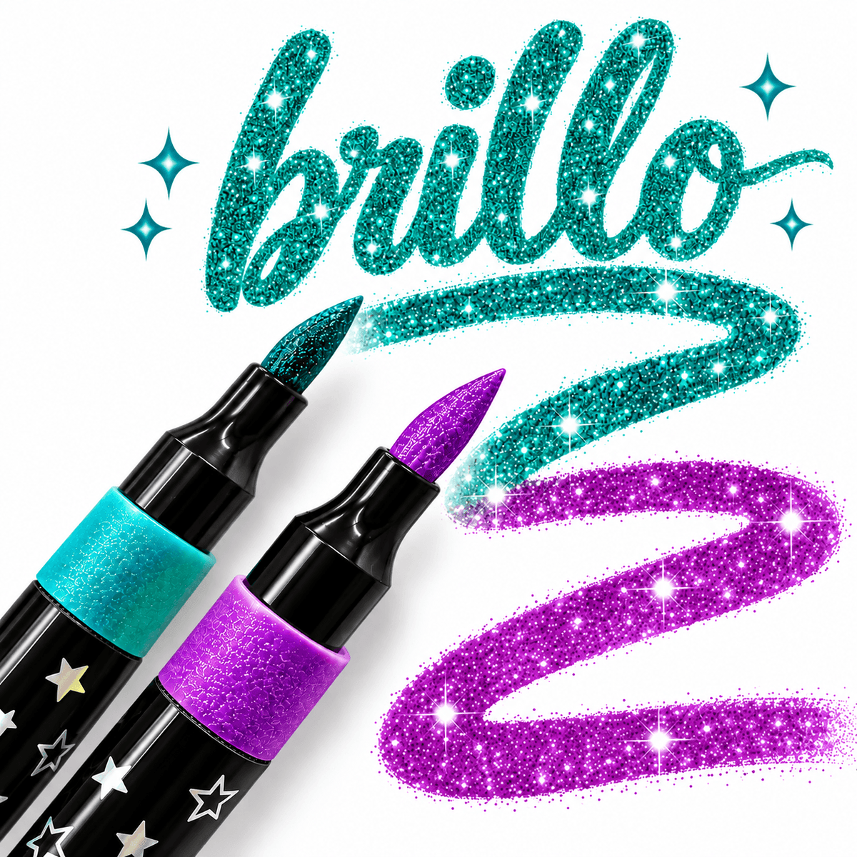 ROTULADORES CON BRILLO